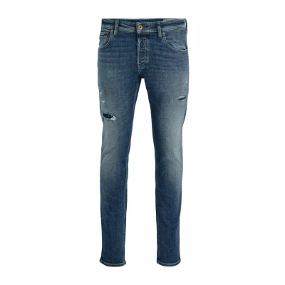 Afbeelding van Jack &amp; Jones Slim fit jeans, Heren, Maat: 32x32, Blue denim