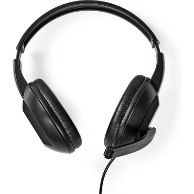 Afbeelding van Nedis PC Headset CHSTU210BK Zwart Black / 1.80 m