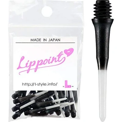 Afbeelding van 30 stuks liptips L stijl (stijl EL) zwart ott1062