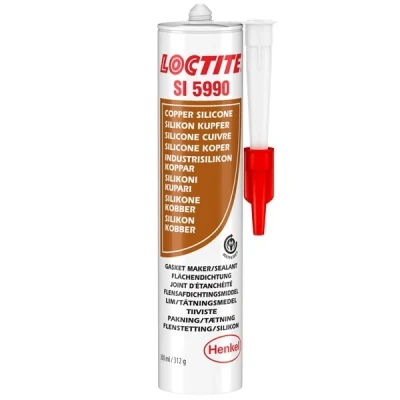 Afbeelding van LOCTITE SI 5990 2064072 Afdichtmiddel, kit Cartridge Silicoon 300 Oliebestendig Koper
