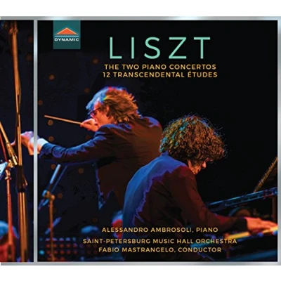 Afbeelding van Alessandro Ambrosoli &amp; Saint Petersburg Music Hall Orchestra, Fabio Mastrangelo Liszt: The Two Piano Concertos 12 Transcendental Études (2 CD)