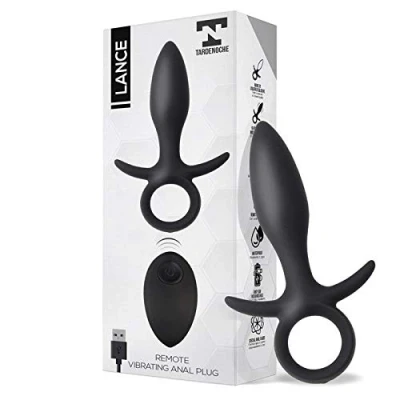 Afbeelding van Lance Anal Plug Remote Control Liquified Silicone USB