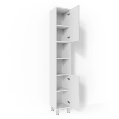 Afbeelding van Vicco Fynn Badkamerkast, glanzend wit, 30 x 190 cm