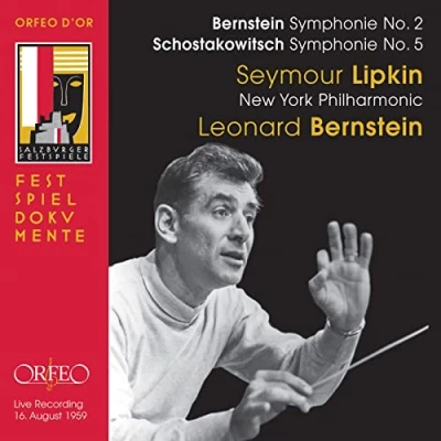 Afbeelding van New York Philharmonic Orchestra, Leonard Bernstein Sy No2, Shostakovichsy No5 (CD)
