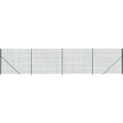 Afbeelding van Draadgaashek met flens 1,8x10 m groen