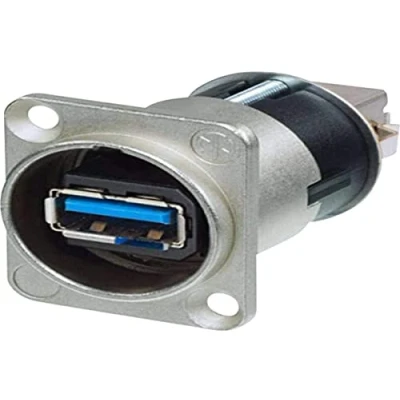 Afbeelding van Omkeerbare USB Doorvoer 3.0 Bus, inbouw NAUSB3 Neutrik 1 stuk(s)