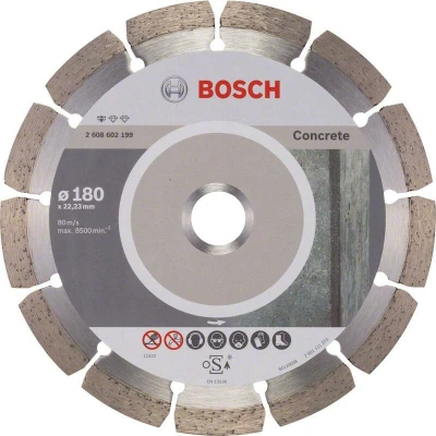 Afbeelding van Bosch Accessories 2608602199 Power Tools Diamanten doorslijpschijf Diameter 180 mm 1 stuk(s)