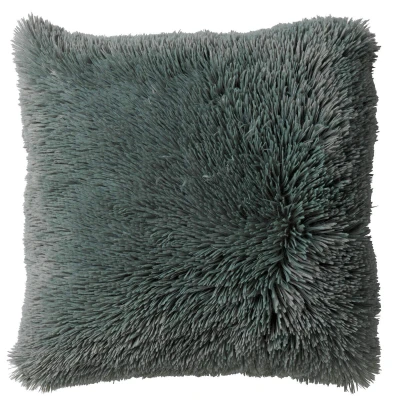 Afbeelding van Dutch Decor FLUFFY Kussenhoes 60x60 cm superzacht XL kussensloop Jadeite lichtgroen