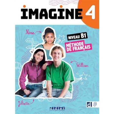Image de Imagine 4 Niv. B1 Livre + didierfle.app