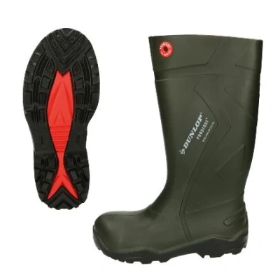 Afbeelding van Dunlop Veiligheidslaars S5 Purofort Plus Groen Werkschoenen 37