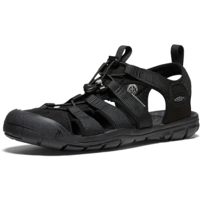 Afbeelding van KEEN Men Clearwater CNX herensandalen, Drievoudig zwart