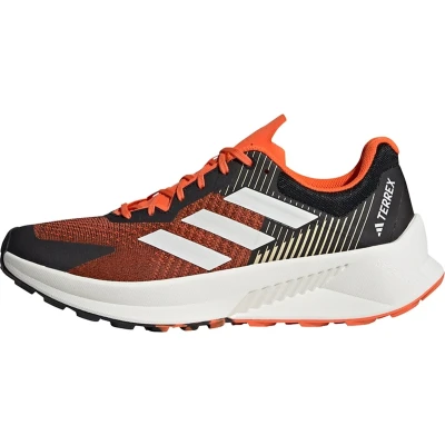 Afbeelding van Adidas Terrex Trail hardloopschoenen Core black crystal white impact orange, Heren, Maat: 44, orange