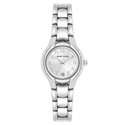 Afbeelding van ANNE KLEIN Dameshorloge met datumfunctie, zilver., 10/6777SISV
