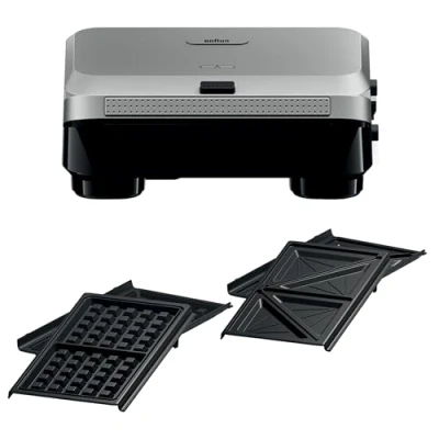 Afbeelding van Braun Household Croque monsieur Apparaat Wafelijzer (sm5005sm)