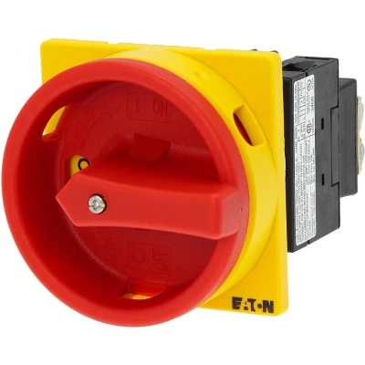 Afbeelding van Eaton T0 2 1/EA/SVB Nokkenschakelaar Uitschakelbaar 20 A 690 V 1 x 90 Geel, Rood stuk(s)