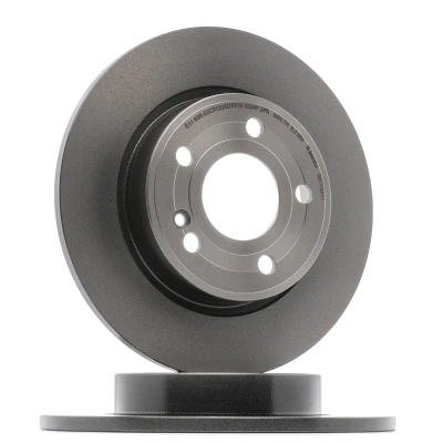Afbeelding van BREMBO 08.D758.11 Remschijf 276 11 5 volledig Gecoat High carbon Met schroeven MERCEDES BENZ: A Class Saloon, CLA Coupe,