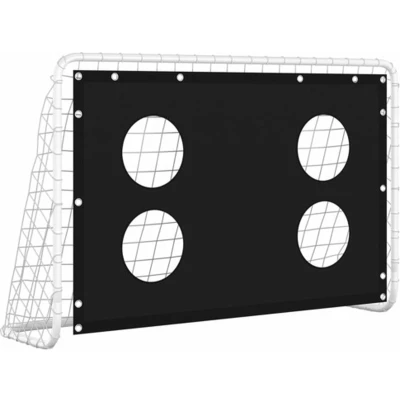 Afbeelding van Voetbaldoeltrainingsdoel 184x61x122 cm staal