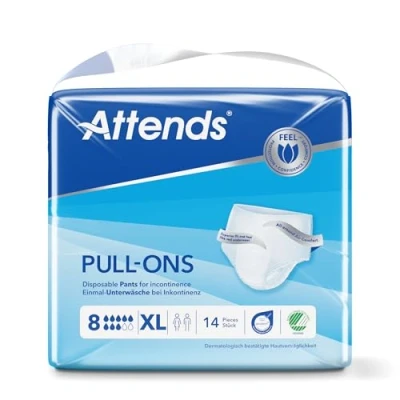 Afbeelding van ATTENDS Pull Ons 8 XL 1 pak van 14 stuks