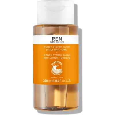 Afbeelding van Ren Clean Skincare Ready Steady Glow Daily Aha Tonic 250 Ml