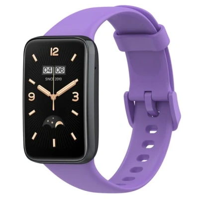 Afbeelding van Siliconen sportbandje Paars Xiaomi Smart band 7 Pro