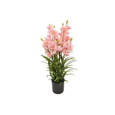 Afbeelding van Cymbidium kunstplant 90 cm, roze Buitengewoon de Boet
