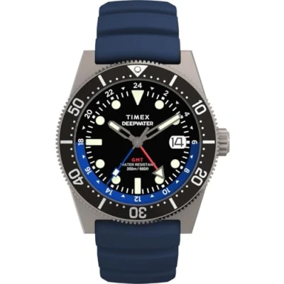 Afbeelding van Timex Deep Water Reef TW2W75100 Horloge Rubber Blauw Ø 41 mm