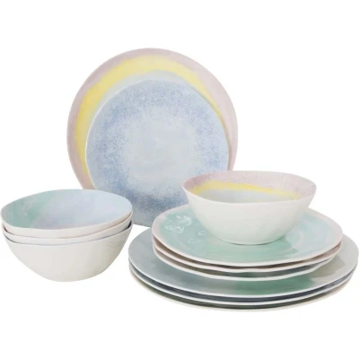 Afbeelding van Bo Camp Pastel Servies Barfleur 12 Stuks