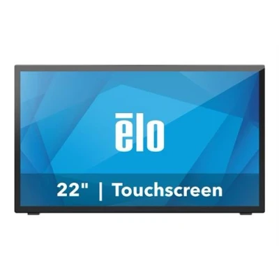 Image de Elo 2270L Écran LCD 22&quot; (21.5&quot; visualisable) écran tactile 1920 x 1080 Full HD (1080p) @ 60 Hz 250 cd/m² 1000:1 14 ms HDMI, VGA, DisplayPort haut parleurs noir