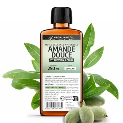 Afbeelding van Zoete amandelolie, 250 ml, 100% natuurlijk, koude druk