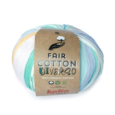 Afbeelding van Wol &amp; Garen Katia Fair Cotton Diverso 402