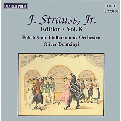 Afbeelding van Polish State Philharmonic Orchestra, Oliver Dohnányi Strauss Jr.: Edition Vol. 8 (CD)