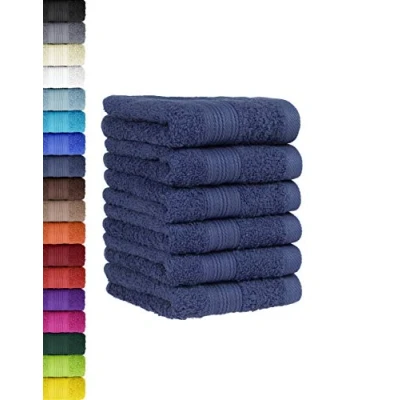 Afbeelding van 6 dlg. Set gastendoekjes in vele kleuren, 100% katoen, pak van 30 x 50 cm