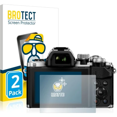 Afbeelding van BROTECT Screenprotector voor Olympus OM D E M10 Mark II Folie Beschermfolie matte (2 Stuks)