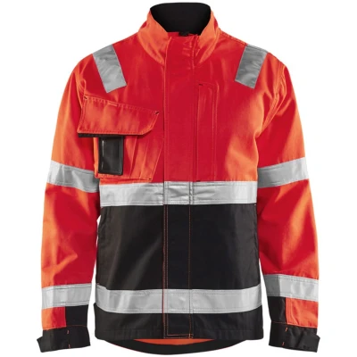 Afbeelding van Blaklader Jack High Vis 4064 1811 Rood/Zwart L
