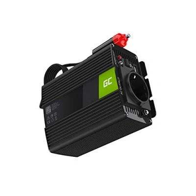 Afbeelding van Green Cell® Spanningsomvormer voor auto, 150 W/300 W, 12 V, 220 V/230 zonne energie, gemodificeerd, stroom, sinusomvormer DC/AC, omvormer met sigarettenaansteker, elektrisch stopcontact