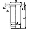Afbeelding van KOLBENSCHMIDT 89578110 Cilindervoering