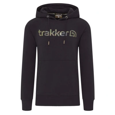 Afbeelding van Trakker CR Logo Hoody Black Camo Vis trui M