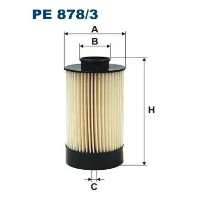 Afbeelding van FILTRON PE 878/3 Brandstoffilter Filter insert IVECO: Daily 4 Kasten/Kombi, 6 Pritsche/Fahrgestell,