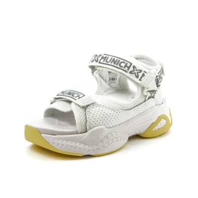 Afbeelding van Munich Areia Outdoorsandalen, Dames, Maat: 36, White Leer/ synthetisch