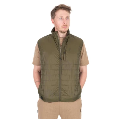 Afbeelding van Fox Olive Quilted 100 Gilet Bodywarmer M Visjas