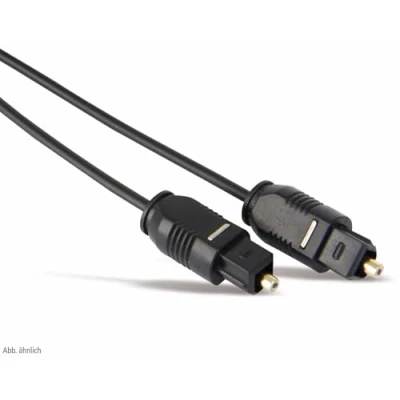 Afbeelding van S Impuls Digitale optische Toslink audio kabel 4mm 3 meter