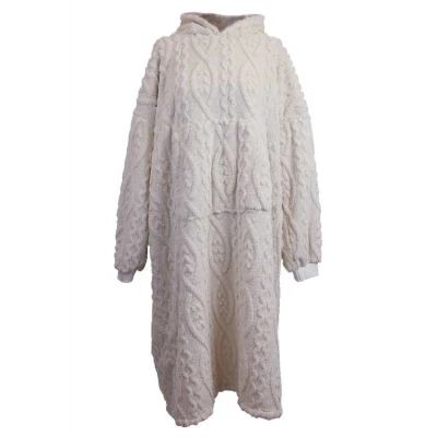 Afbeelding van Unique Living Hoodie Pleun Chateau Grey 78x120cm