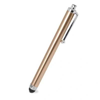 Afbeelding van OcioDual stylus voor touchscreen, gouden capacitieve tablet/IPad/iPhone/smartphone/Android/iOS, universele rubberen punt van 7 mm