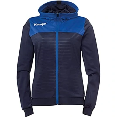 Afbeelding van Kempa Emotion 2.0 Hooded Sportjas Maat L Vrouwen navy/blauw