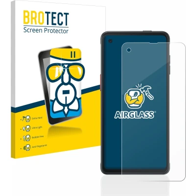Afbeelding van BROTECT Screenprotector voor Samsung Galaxy XCover Pro Folie Beschermfolie Beschermglas transparant
