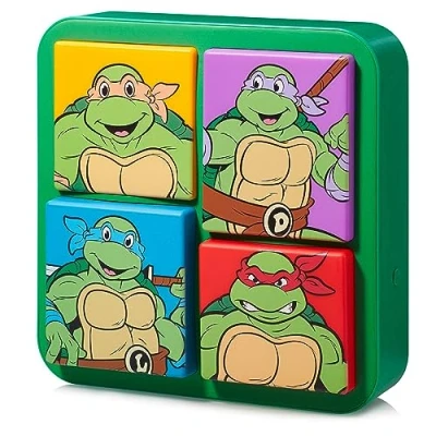 Afbeelding van Numskull Teenage Mutant Ninja Turtles Vier 3D Bureaulamp Wandlamp