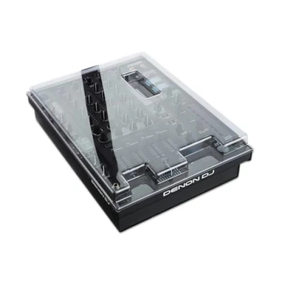 Image de Decksaver Coque pour Denon X1800 &amp; X1850 Prime Couvercle de protection en polycarbonate ultra résistant couleur transparente fumée, fabriquée au Royaume Uni Le choix des DJ une
