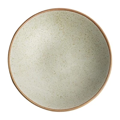 Afbeelding van Olympia Canvas ondiepe schalen crème 20cm (6 stuks)
