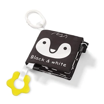 Afbeelding van Baby Ono Black &amp; White Zacht Buggyboekje 542
