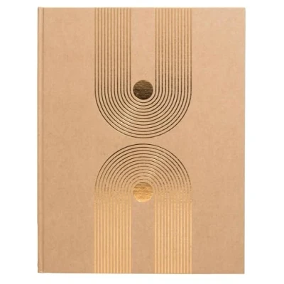Afbeelding van Exacompta, Fotoalbum, Gästebuch 50 Blatt blanko, Goldschnitt, 27x22 cm, Graphik